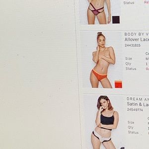 Victoria’s Secret panties